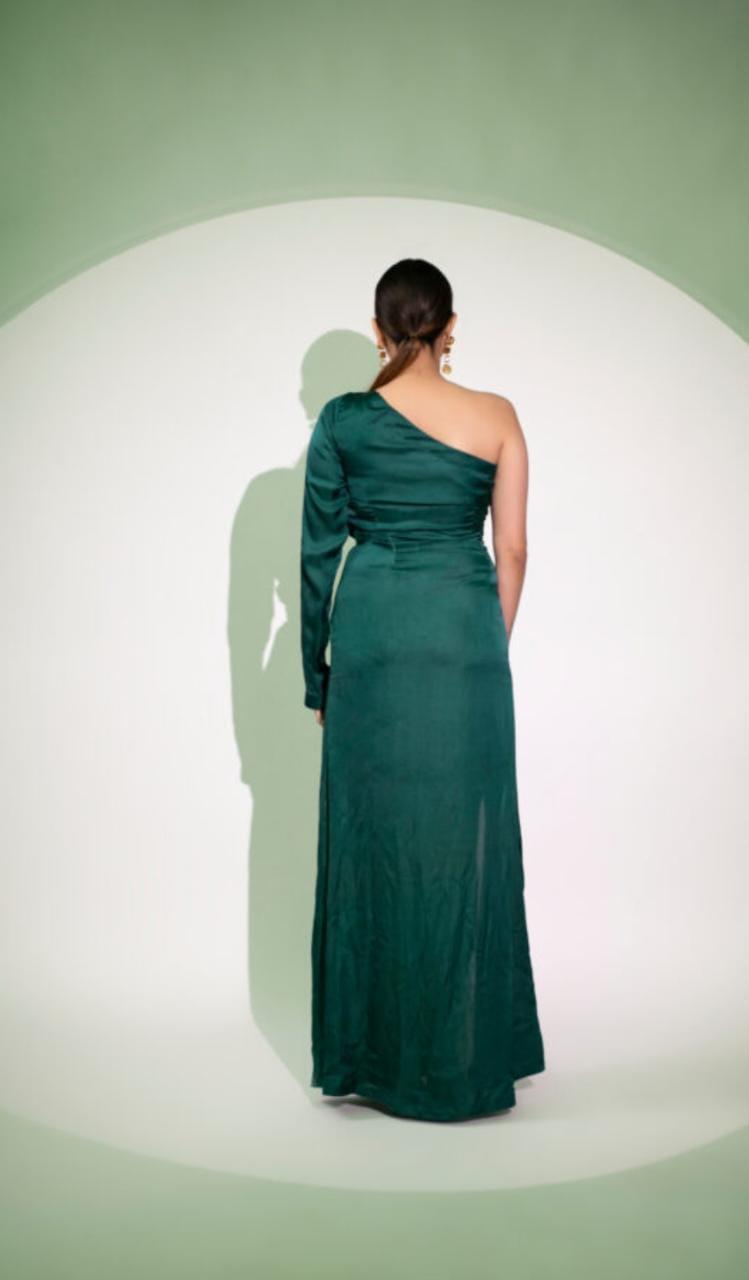 beryl-gown-11604029GR, Women Clothing, Satin Dress