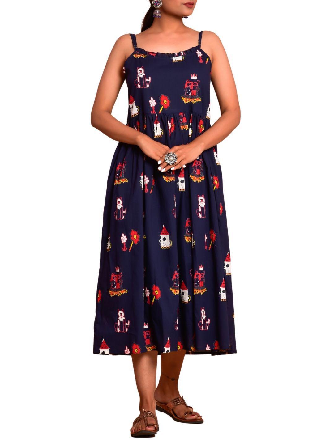 Blue Fairy Tale Dress Online in USA | Easy Returns - Fledgling Wings L Blue Fairy Tale Dress Online in USA | Easy Returns - Fledgling Wings L