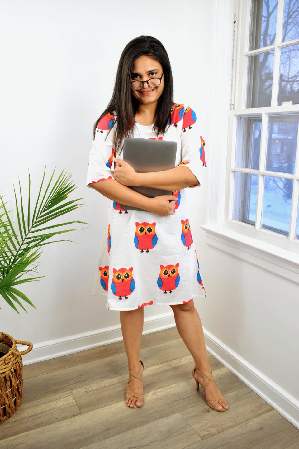 Victoria Owl Print Dress