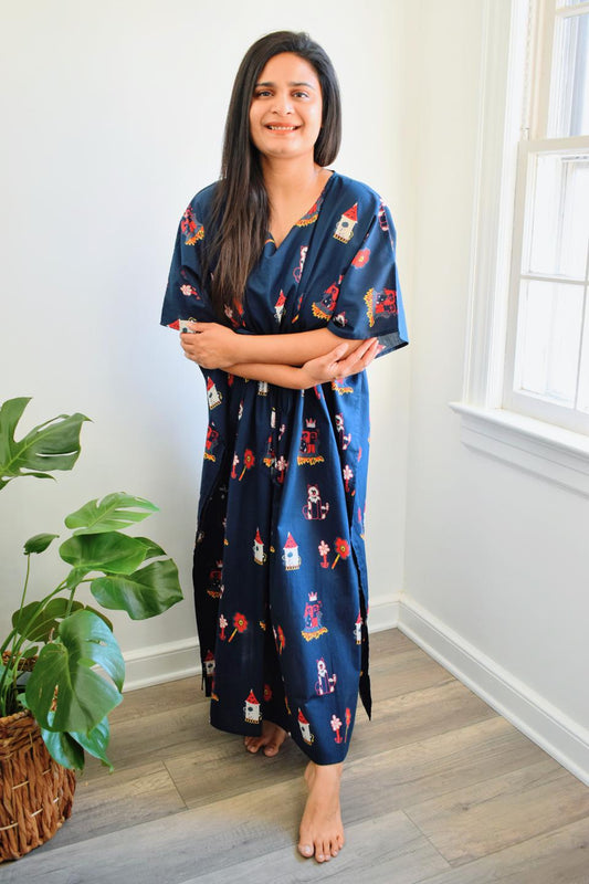 Blue Fairytale Long Caftan