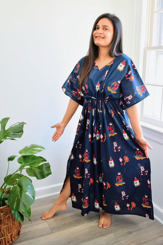 Blue Fairytale Long Caftan