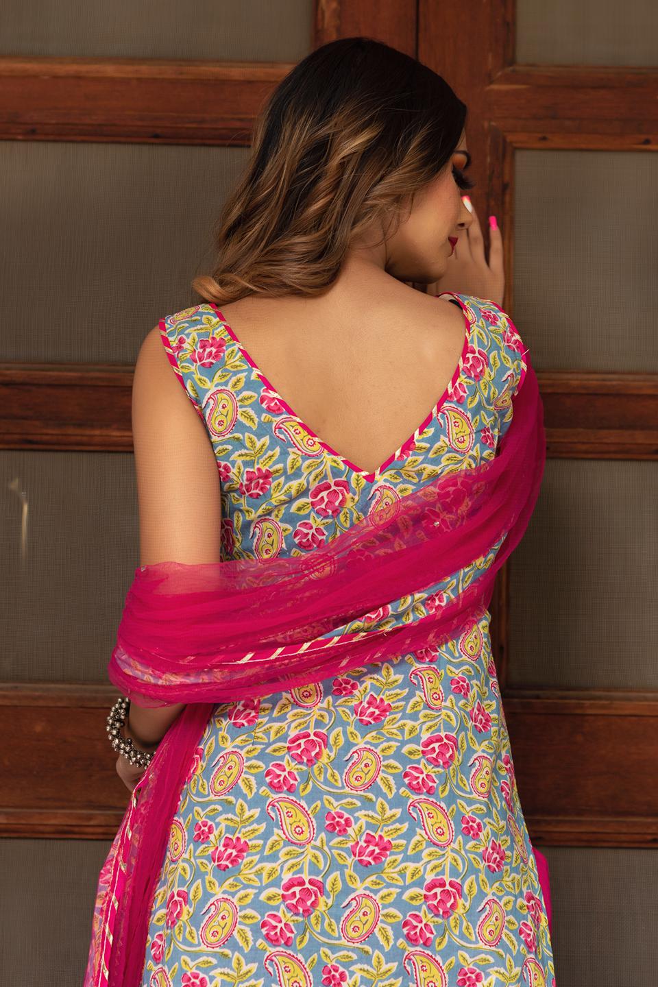 Cotton Anarkali Kurtis - Buy Cotton Anarkali Kurtis online at Best Prices  in India | Flipkart.com